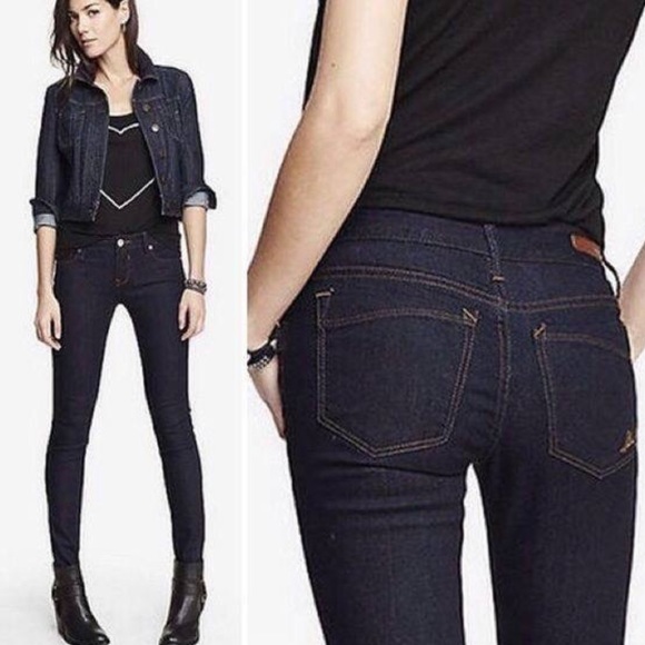 EXPRESS JEANS Legging Stella Low Rise 4 - Picture 1 of 4